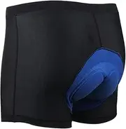 [Generic] Men's Cycling Shorts Padded MTB Liner ycle Bike Under Shorts Breathable Quick Dry Stretchable Shorts