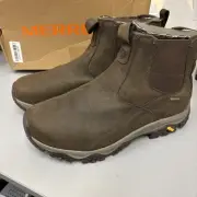 NEW Merrell Moab Adventure 3 Hiking Chelsea Boots Men's 9.5 Earth Leather