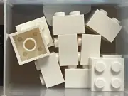 LEGO Parts - White Brick 2 x 2 - No 3003 - QTY 10