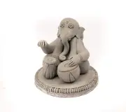 Clay Tarracotta clay Modelling shadu mati air dry wet for Toy Craft Art ( 1 kg )