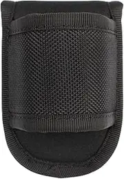 Flashlight Belt Holster, tacticals Flashlight Holster, tacticals molles Flashlight Holster Belt Pouch, D Shape Open Design Nylon Flashlight Holder for Outdoor Hunting Camping Hiking