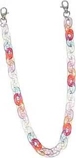 [BEBEMOKO] 1Pc Colorful Trousers Chain Unique Decorative Pants Chain for Stylish Single Layer Design Accessory for Disco Dancing and Festivals