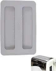 LXLM Toaster Lid Cover Silicone Covers, Toaster with Lid for Kitchen Coffee Toaster Accessories Washable Appliance Top Cover Sandwich Machine Part Accessories, General Size, Gray