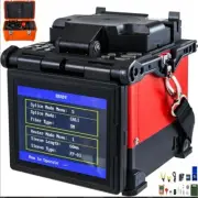 A-80s FIBER OPTIC Fusion Splicing Machine AUTOMATIC CABLE SPLICER Kit Tools