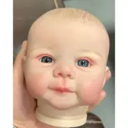 19" Juliette Reborn Kit Hand-Drawn Hair Cloth Body Doll Birthday Gift for Kids