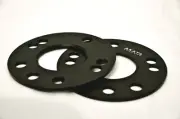 8MM WHEEL SPACERS FLAT 5X110+5X112 CB 57.1 BLACK ANODIZED FOR VOLKSWAGEN ATLAS.
