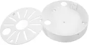 SHINEOFI Dome Camera Mount with Integrated Cable Management Box Weatherproof Construction for Optimal Security Coverage Suitable for Outdoor Use
