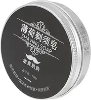 HONMEET Travel Size Shaving Soap Natural for Sensitive Skin Men's and Women's Beard Care Balm Hydrating