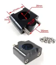 Handlebar BRACKET Riser for Fat Bar 28mm 1 1/8" PIT BIKE ATV CL11