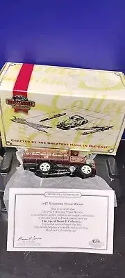 Vintage Matchbox Models Of Yesteryear 1917 Yorkshire Steam Wagon Diecast W/ COA