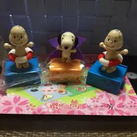 在飛比找蝦皮購物優惠-全新已拆封 7-11 史努比 Snoopy 木頭立體公仔 [