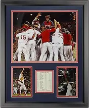 Legends Never Die 2013 Boston Red Sox World Series Champions Celebration Huddle Collage Photo Frame, 16" x 20"