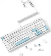 AK992 99Keys HotSwappable,Bluetooth5.0/2.4G/Wired,Gasket Mount,Mechanical PC