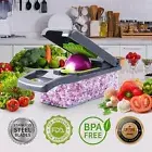 Vegetable chopper Cutter Slicer 16 in 1 Multi Dicer Mincer New and Improved Mode