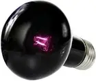 100W Infrared Heat Lamp Bulb, UVA Night Heat Bulb, Moonlight Light Glass Heating