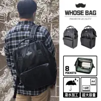 在飛比找momo購物網優惠-【WHOSE BAG】Taurus大開口高防水男後背包 NO