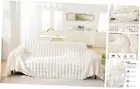 Cozy Faux Fur Couch Cover Large Fuzzy X-Large (71" x 134") Fa-cloud White