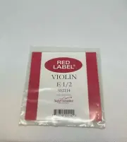 Super Sensitive Red Label Violin String E 1/2 Size SS2114
