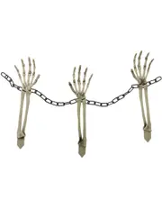 Chained Skeleton Arm Garden Stakes Halloween Decoration