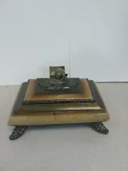 Decoative Box , Tuscan style rectangle with lid (28a)