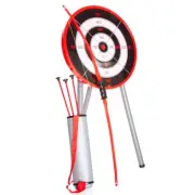 Bow and Arrow Archery Set Kids Outdoor Game has Target Dartboard Board Stand