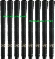 The Grip Master Tour Classic Wrap Golf Grips Standard Black .600" Set of 8 Pcs