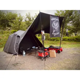 【TURBO TENT】 Nomad270 黑象版 六人快速帳篷+小蝸牛天幕+原廠營柱