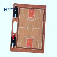 在飛比找蝦皮購物優惠-籃球教練板遊戲板籃球剪貼板幹擦教練板計劃演示遊戲策略易於安裝