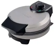 Brentwood Select TS-230S Non-Stick Belgian Waffle Maker, Stainless Steel