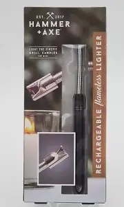 Rechargeable Flameless Electric Lighter Candle Firepit Grill Kitchen Micro USB