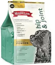 Hip & Joint + Probiotics Supplement 5lb Bag - Superfood Powder for Dog Cartilage & Bone Health, Joint Mobility & Flexibility