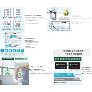 Panasonic 國際牌 25公升 變頻高效型除濕機 F-YV50LX 福利品