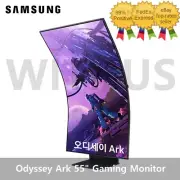 SAMSUNG Odyssey Ark S55BG970 55" Curved Gaming Monitor 4K UHD 165Hz AMD Freesync