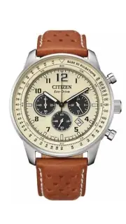 Citizen Men's CA4500-08X Eco-Drive Chronograph Stainless Steel Quartz Watch / NW