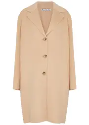 Acne Studios Wool-blend Coat - Beige - 8 8