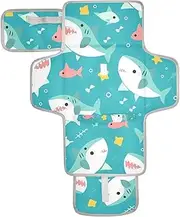 Reusable Toddler Changing pad with Tissue Pocket Waterproof Changing pad for Baby for Moms, Dads