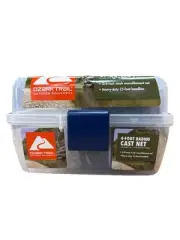Ozark Trail 4' Cast Net 3/8" Mesh Fishing Net New in Box