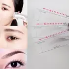10pcs Eyebrow Stencils Convenient Attach Tightly Buildable Eyebrow Shaping Kit