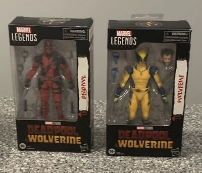Marvel Legends Movie Deadpool And Wolverine /Logan Legacy Set- IN HAND