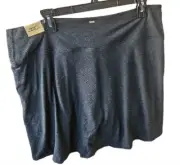 Pink Victoria Secret Skort Womens XXL 2XL Black Shorts Skirt NWT Pull on Active