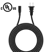 UL 6ft AC Power Cord Cable For CNDC UV Lamp Light 08200 Shellac Gel Nail Polish