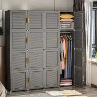 在飛比找Yahoo!奇摩拍賣優惠-UM-櫃 DIY衣櫃 大容量收納 衣櫥 衣櫃 收納櫃 多層收
