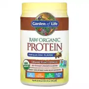 2 X Garden of Life, RAW Organic Protein, Organic Plant Formula, Vanilla Chai, 20