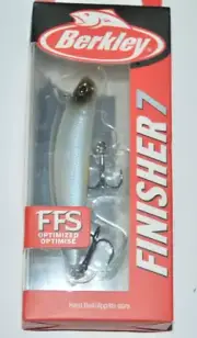 berkley finisher 7 FFS forward facing sonar minnow sinking 2.75" french pearl