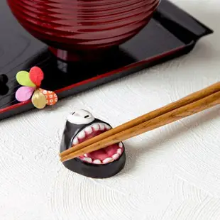 真愛日本 造型陶瓷箸置筷架 無臉男大口 無臉男 神隱少女 陶瓷筷架 造型擺飾 筷架 收藏