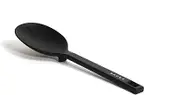 Pearl Metal Touchst G-5106 Round Spoon, Silicone, No Tip, Dishwasher Safe, Heat Resistant Up to 5102°F (230°C), Black