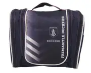 Fremantle Dockers AFL Utility Wet Pack Toiletry Bag Travel Wash Bag