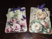 2 Beautiful Loaded Pockets Junk Journals Scrapbook USA.