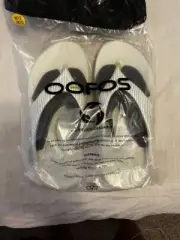 OOFOS Cosmic Gray Bamboo Men's Sandal - Size 10