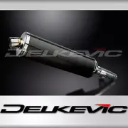 Honda NC700X ABS 2011-2017 Slip On 18" Oval Carbon Exhaust Muffler Kit